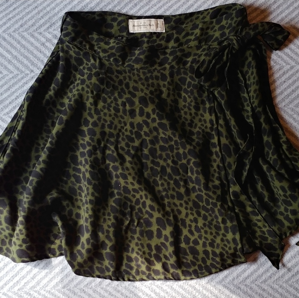 Abercrombie & Fitch high waist wrap skirt
